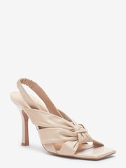 Bone Cream Signature Forever Comfort® Leather Twist Sandals - Image 7 of 10