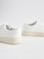 White Lace-Up Shoes - Image 5 of 7