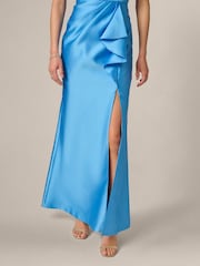 Vestido mikado con un solo hombro de Adrianna Papell - Imagen 5 de 6