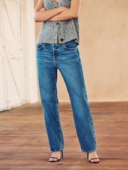 Ярко-синий джинс - Levi's® 501® 90's 100% Cotton Jeans - Image 1 of 6