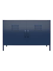 Dorel Home Blue Europe Bradford 2 Door Metal Accent Cabinet - Image 3 of 4