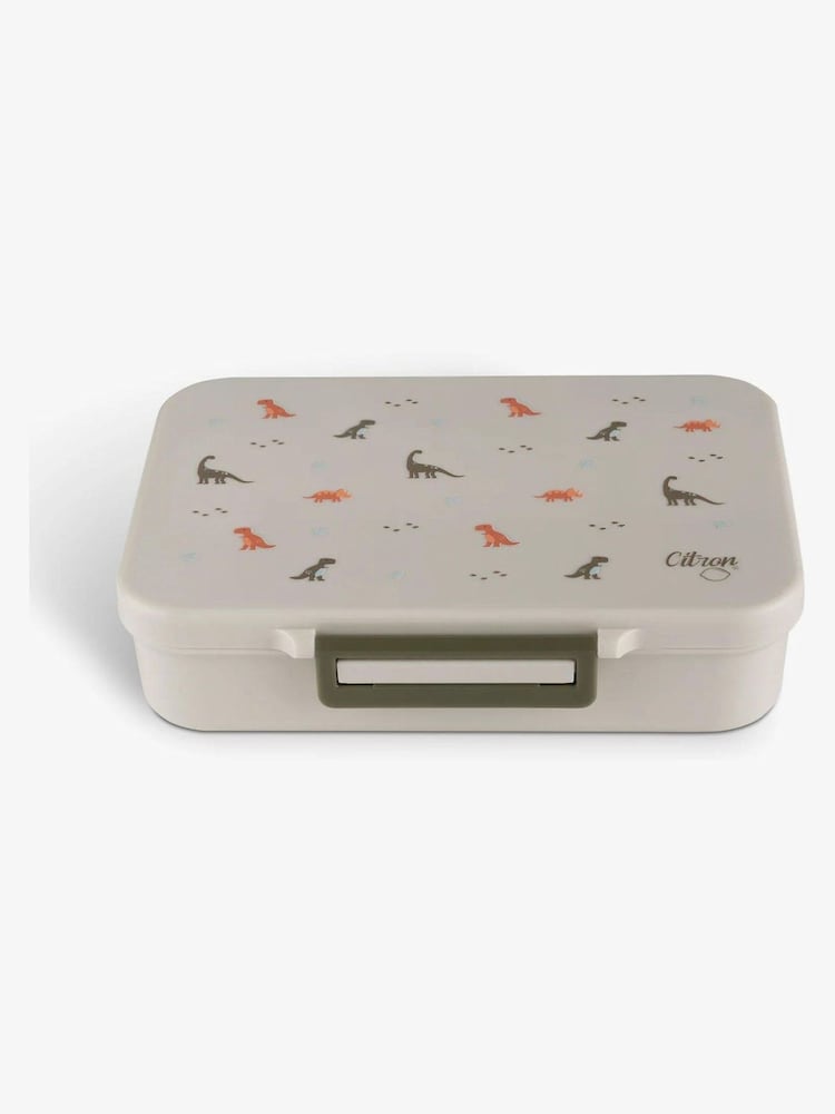 Citron Lunch Box with Mix-Free Compartements and Saucer - Image 1 of 6