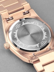 Accurist Womens Gold Tone Origin Rose Stainless Steel Bracelet Analogue Watch - Image 2 of 6