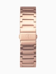 Accurist Womens Gold Tone Origin Rose Stainless Steel Bracelet Analogue Watch - Image 4 of 6