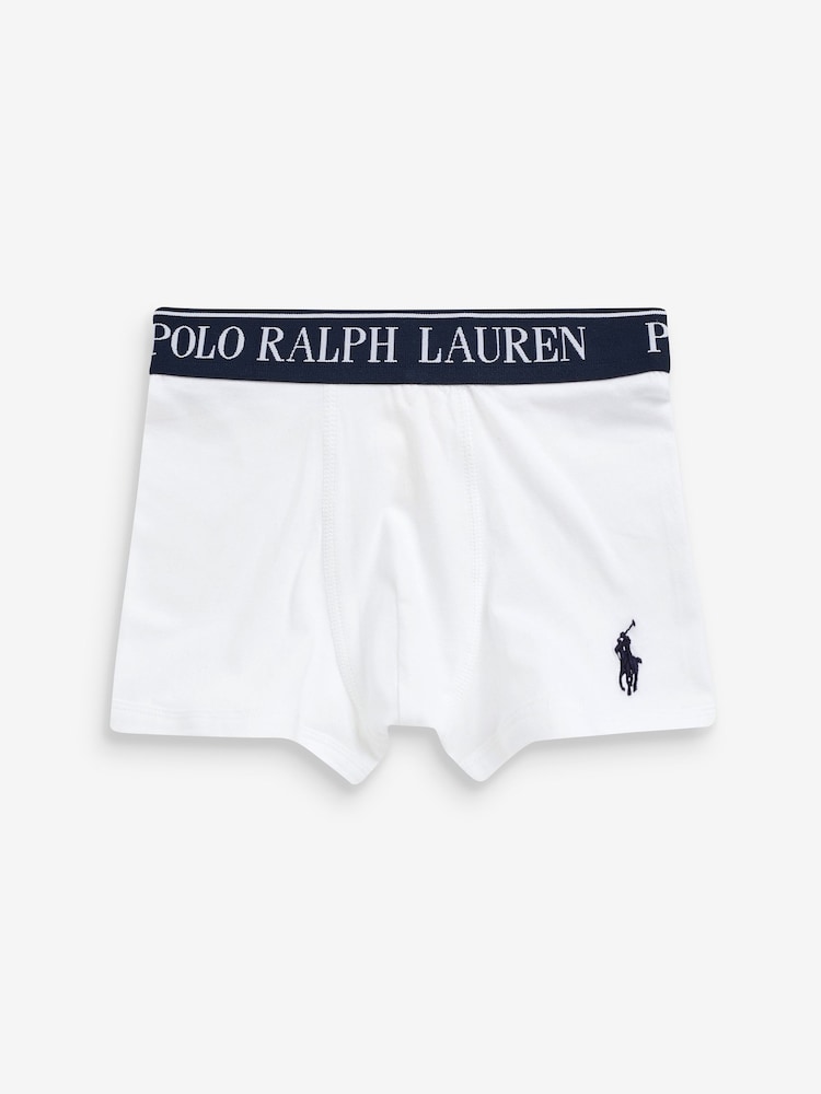 Polo Ralph Lauren Мальчики с поясом на талии Белые боксеры 3 набор - Image 2 of 2