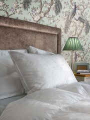 Laura Ashley White Superior Goose 100% Cotton Feather And Down Pillow - Image 1 of 4