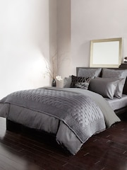 Donna Karan Grey Essential Silk Quilt - Image 1 of 3