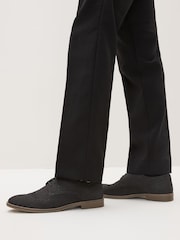 Black Suede Brogues - Image 1 of 6