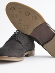 Black Suede Brogues - Image 6 of 6