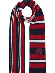 Tommy Hilfiger Red Modern Knit Scarf - Image 1 of 2