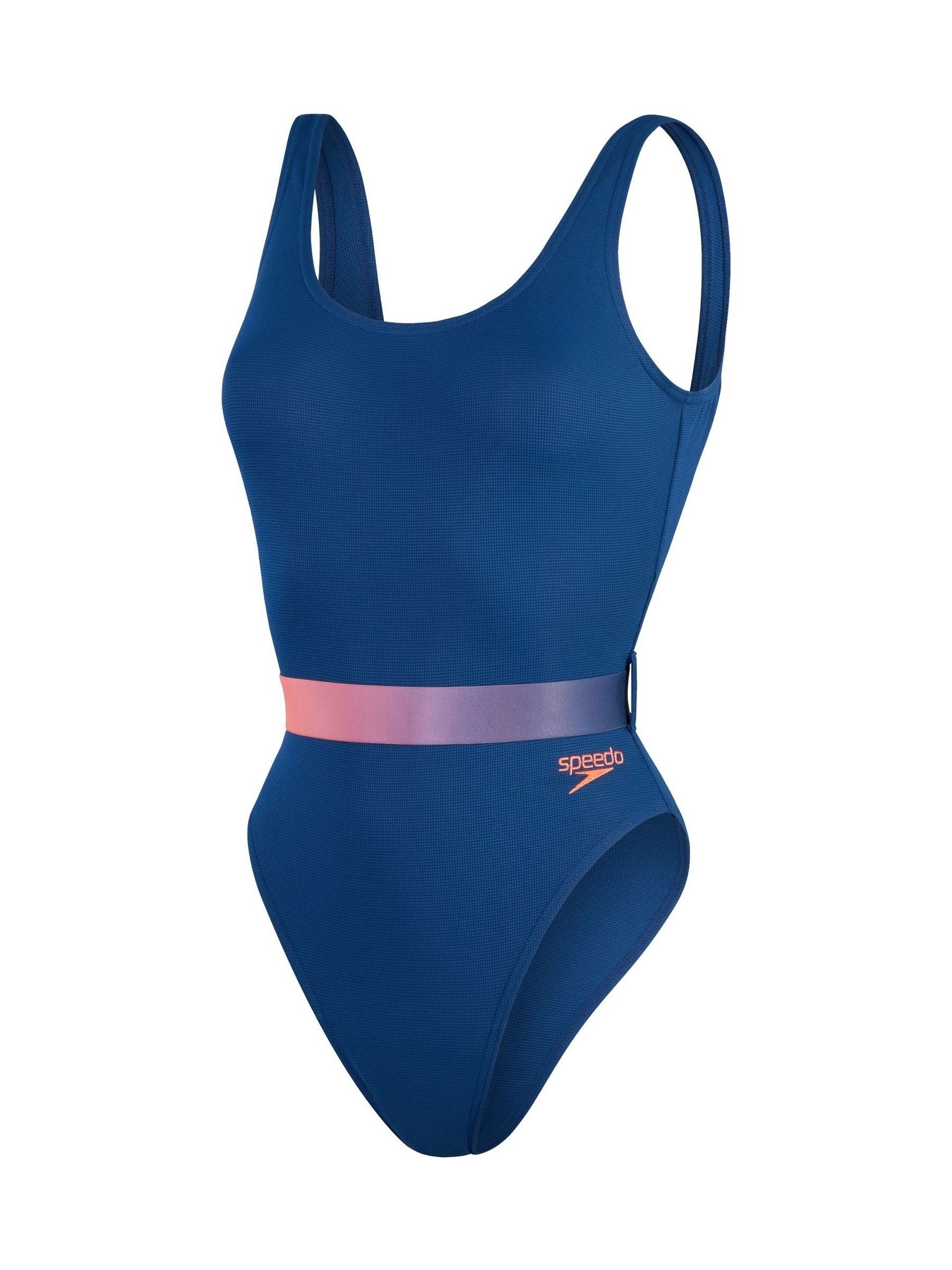 Speedo Womens Logo Deep U deals Back