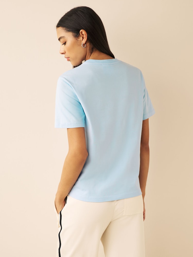 Lacoste Blue Collaboration 360 T-Shirt - Image 2 of 5