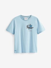Lacoste Blue Collaboration 360 T-Shirt - Image 5 of 5