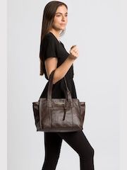 Pure Luxuries London Alexandra Leather Handbag - Image 5 of 5