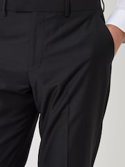 Threadbare Black Slim Fit Suit Trousers - Image 5 of 7