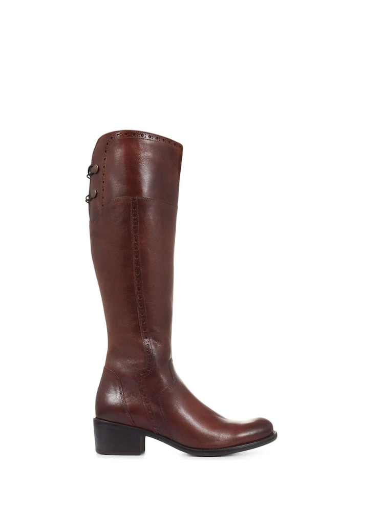 Jones Bootmaker Rachel Leather Rider Boots - Image 1 of 5