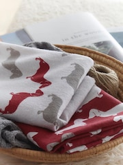 Fusion Snug Dudley Love 100% Cotton Duvet Cover and Pillowcase Set - Изображение 3 из 4