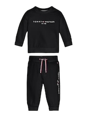 Tommy Hilfiger Black Essential Baby 2 Piece Set - Image 1 of 2