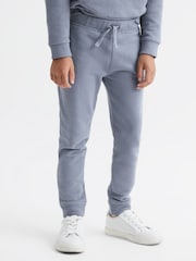 Reiss Ashley Blue Ali Garment Dye Joggers - Image 3 of 5