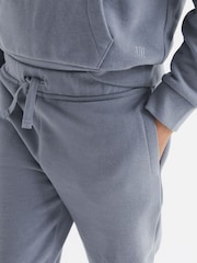 Reiss Ashley Blue Ali Garment Dye Joggers - Image 5 of 5