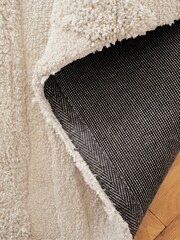 Natural Soft Waves High Low Shaggy Tufted Rug - Image 5 of 8