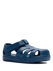 Clarks Blue Toddler Jelly Fisherman Sandals - Image 3 of 7