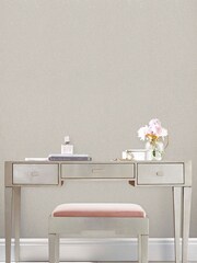 Graham & Brown Cream Cambric 10M Wallpaper - Image 1 of 3