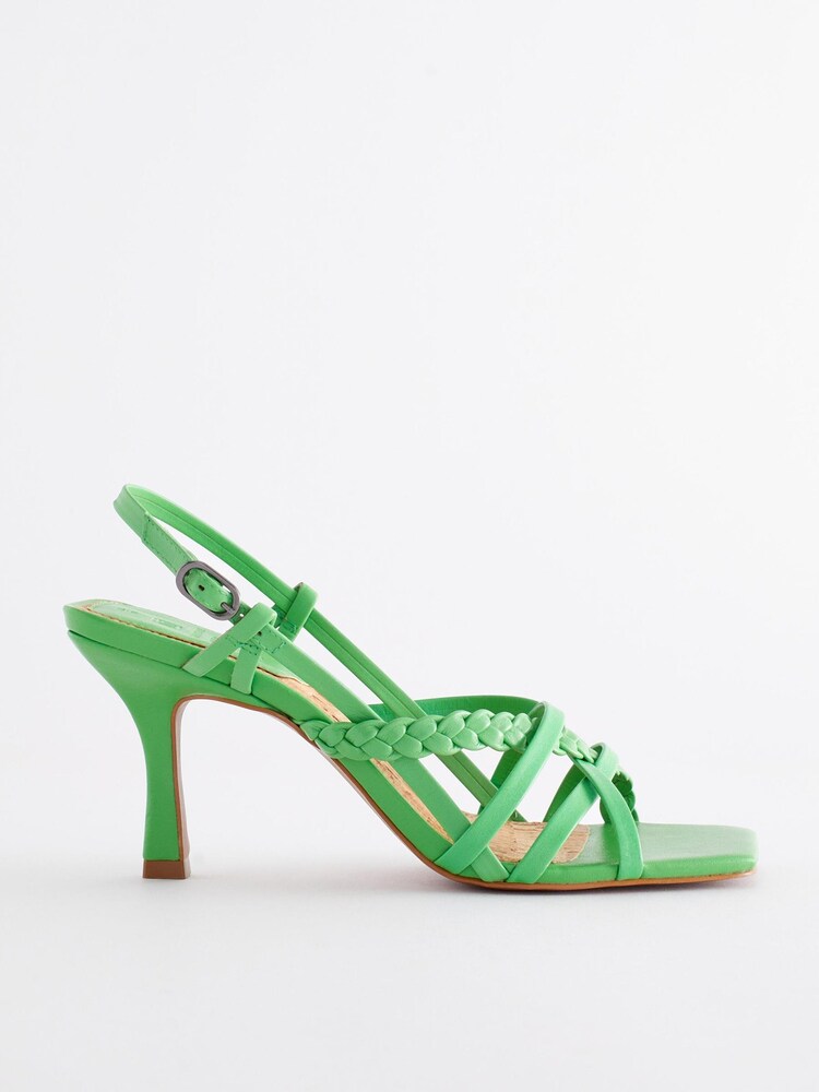 Green Signature Forever Comfort® Plait Slingback Sandals - Image 2 of 5