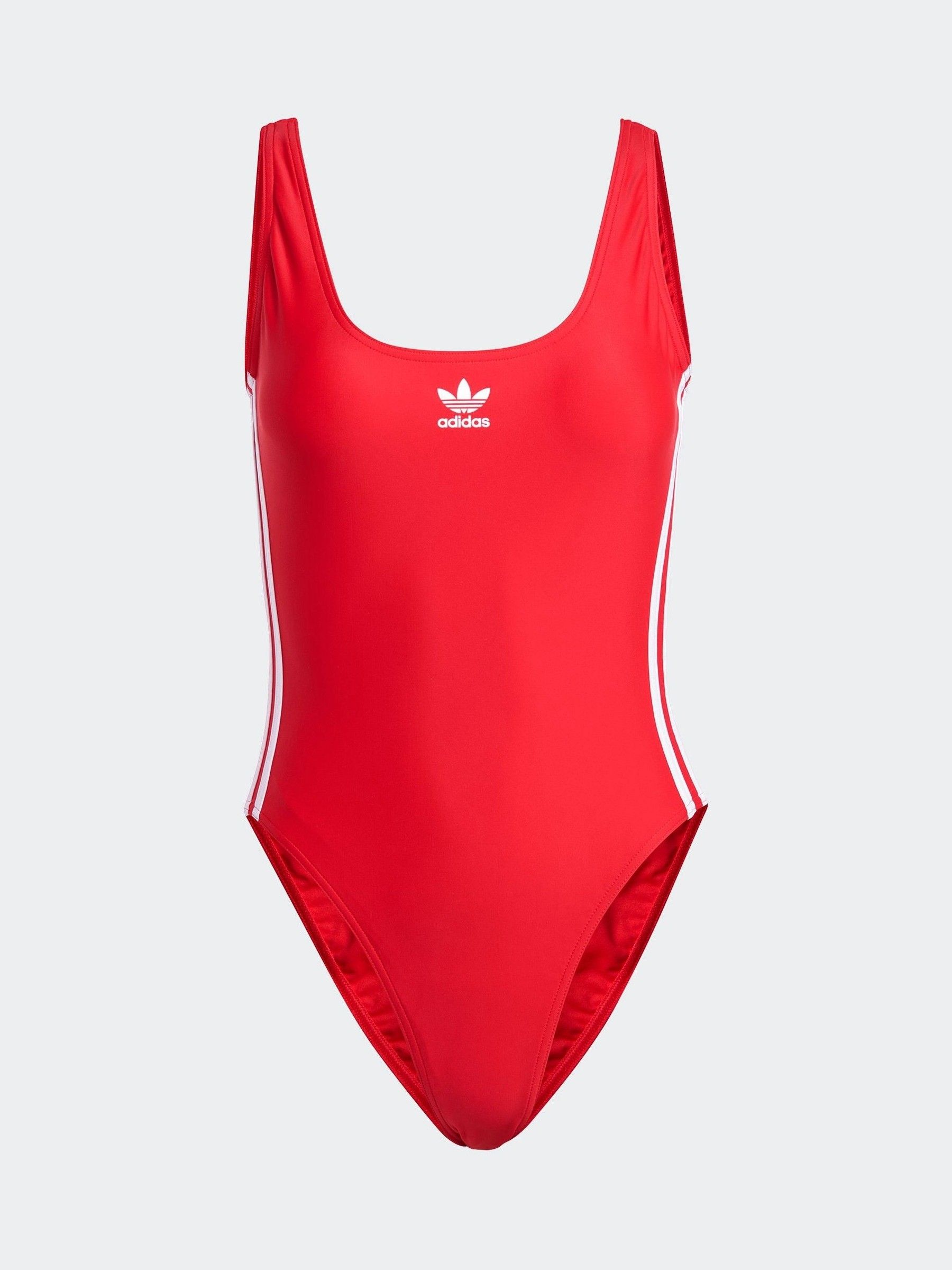 Acheter Rouge Adidas Maillot de bain Adicolor 3 Rayure from Next Luxembourg