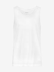 BOSS White BOSS Classic 100% Cotton Vest 3 Pack - Image 6 of 6