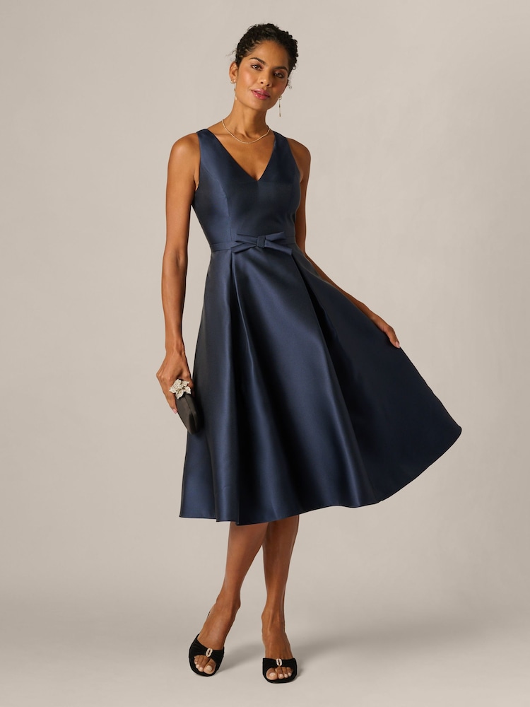 black cocktail dress nz paloma runway Fun Costumes - Brandclub 20240926_WARDROBE Color:Blue Floral Print Straight across Hem/Train