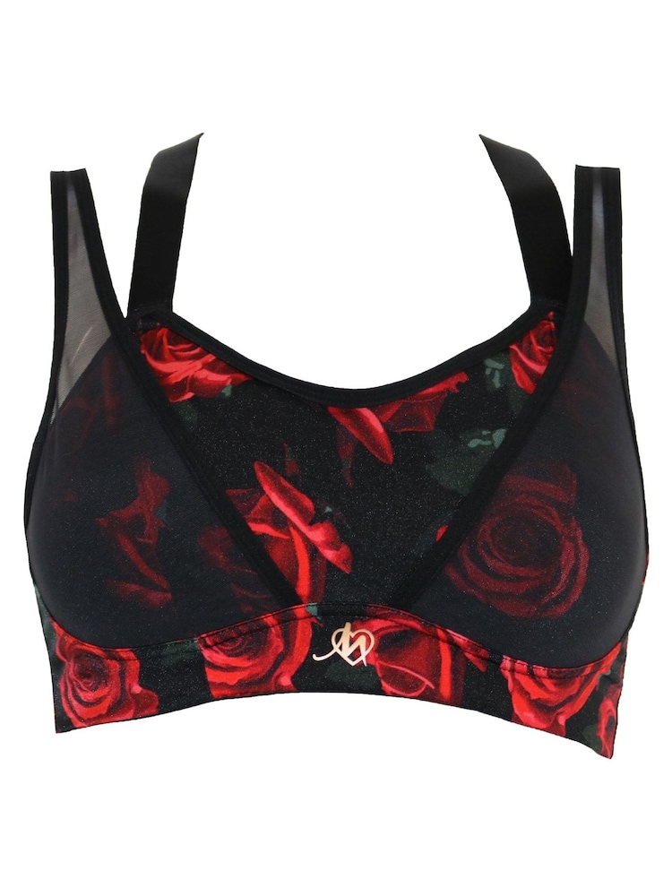 Zwart/rood - Pour Moi Energy Infinite beha - Image 4 of 5