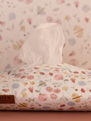 Little Dutch Pink Flowers & Butterflies Baby Wipes Cover - Image 2 of 2