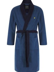 Lyle & Scott Blue Adrian Bathrobe - Image 1 of 3
