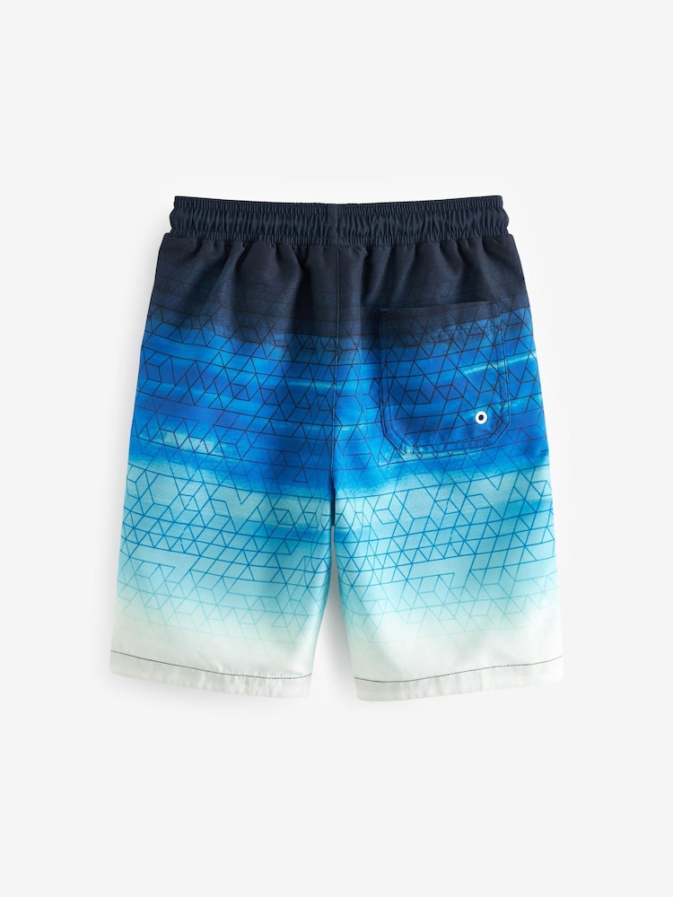 Blauer Farbverlauf - Badeshorts (3–16 J.) - Bild 5 von 5