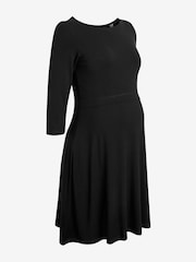 Seraphine Black Maternity And Nursing Dresses 2 Pack - Image 4 of 6