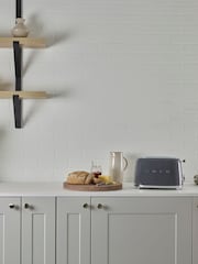 Smeg Grey 2 Slice Toaster - Image 2 of 7