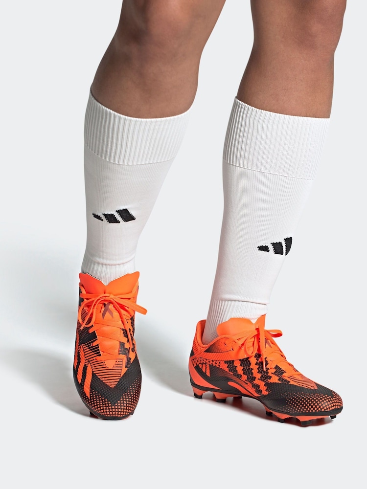 adidas Orange Adult X Speedportal Messi.4 Flexible Ground Boots - Image 11 of 11