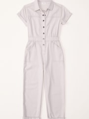 Abercrombie & Fitch Utility Brown Jumpsuit - Image 3 of 4