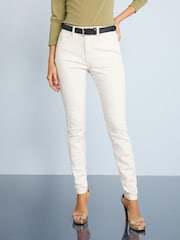 Weiß - Jeans mit engem Schnitt - Bild 2 von 5