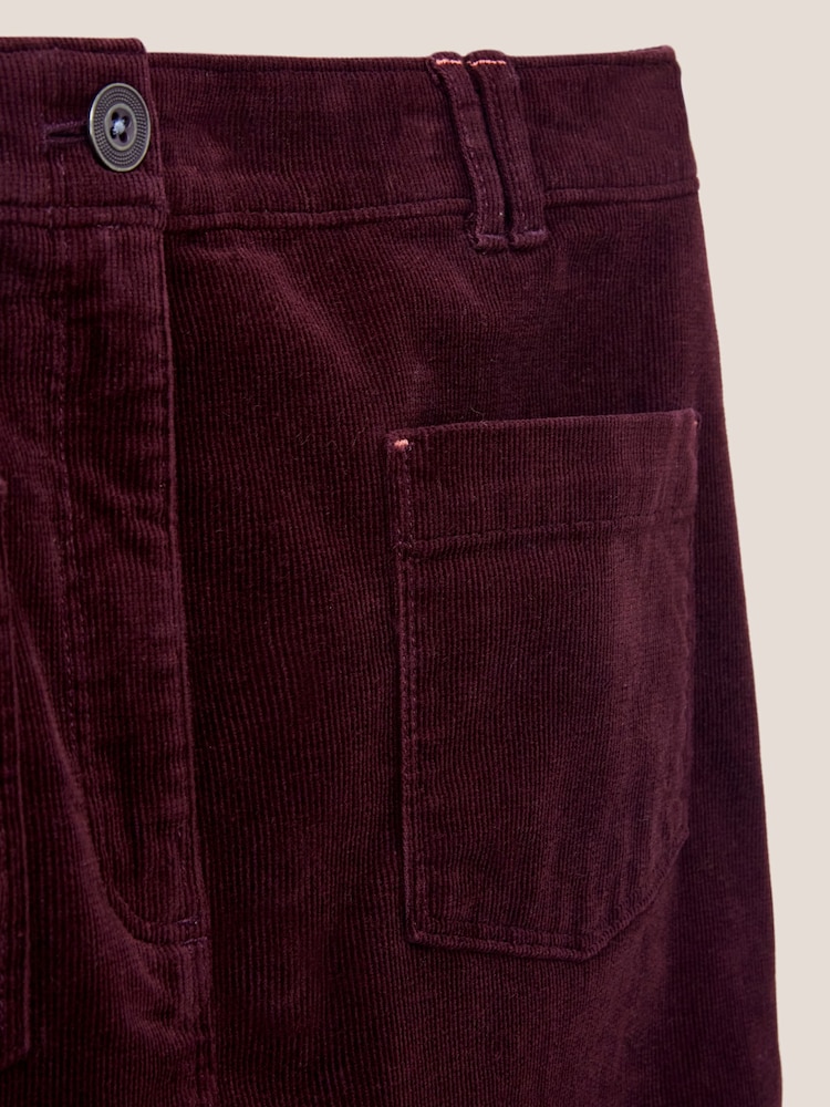 White Stuff Denim Melody Organic Cord Skirt - Image 7 of 7 White Stuff Denim Melody Organic Cord Skirt - Image 7 of 7