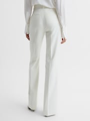 Reiss White Taite Petite Flared Tuxedo Trousers - Image 5 of 8