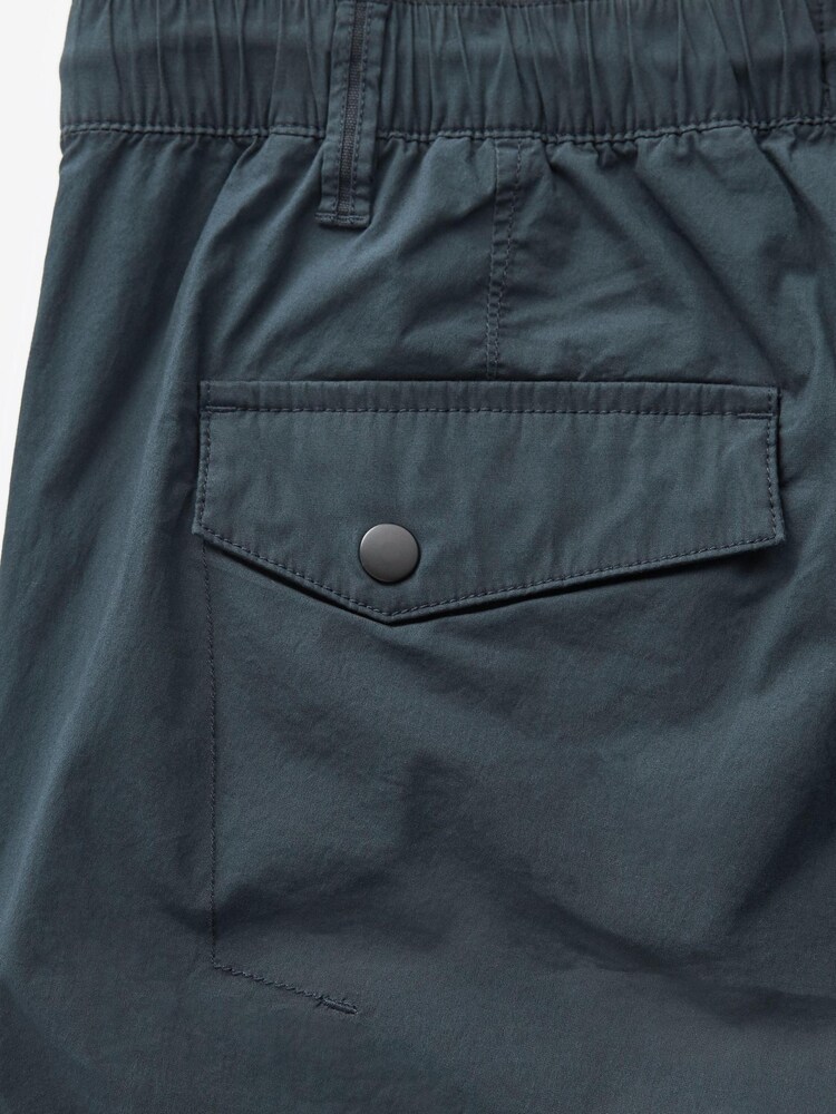 Navy Blue Slim Stretch Utility Trousers - Image 8 of 9