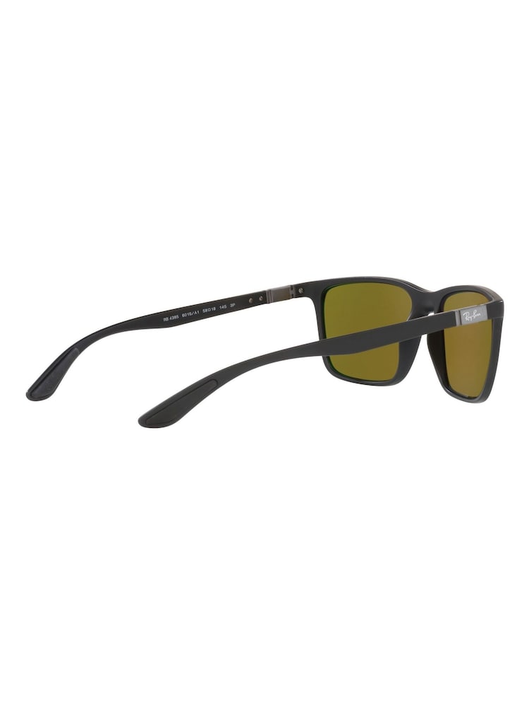 Ray-Ban RB4385 Black Polarised Lens Sunglasses - Image 11 of 14