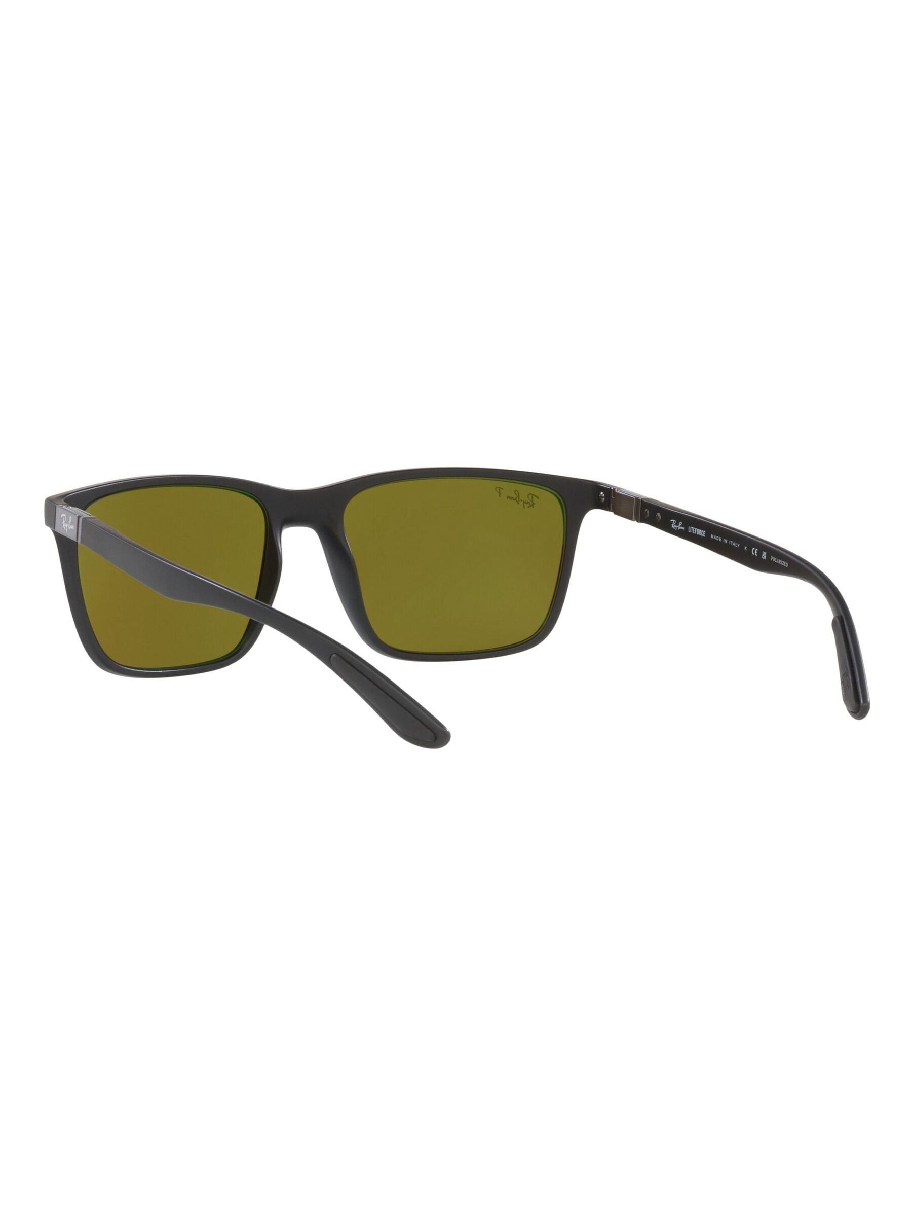 Ray-Ban RB4392D XXL (66 - 17) with Grey lenses and Black frame | Sunglass  Hut®