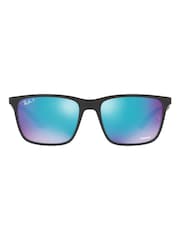 Ray-ban Rb4385 Sonnenbrille mit polarisierten Gläsern, Schwarz - Bild 4 von 14