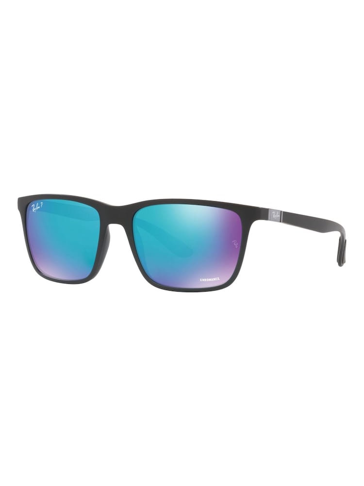 Ray-Ban RB4385 Black Polarised Lens Sunglasses - Image 5 of 14