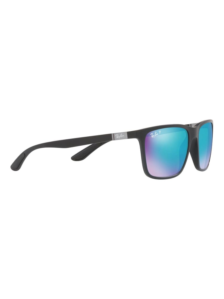 Ray-Ban RB4385 Black Polarised Lens Sunglasses - Image 8 of 14