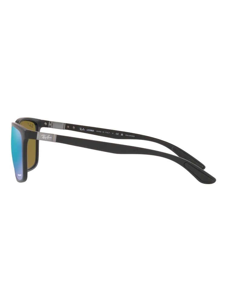 Ray-Ban RB4385 Black Polarised Lens Sunglasses - Image 9 of 14