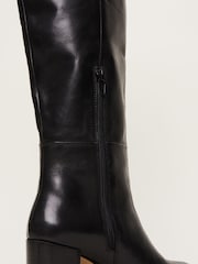 Phase Eight Black Casual Knee High Boots - Image 2 of 6